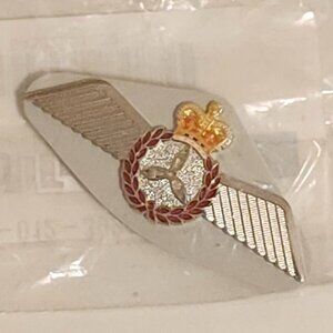 RCAF Flight Engineer Wings Clutch Back BNIP Royal Canadian Air Force